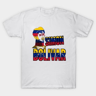 Simon Bolivar Venezuela -  Revolution T-Shirt